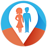 Couple Tracker Free - Cell phone tracker & monitor icon
