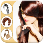 Women HairStyle Photo Editor 2018 ไอคอน