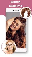 Women HairStyle Photo Editor 2018 imagem de tela 2