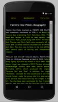 Twenty One Pilots Full Lyrics captura de pantalla 1