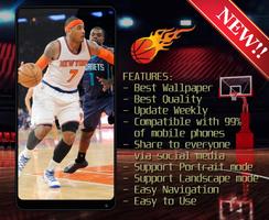 Carmelo Anthony Wallpaper HD 4K 🏀 ảnh chụp màn hình 2