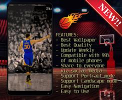 Stephen Curry Wallpaper HD 4K 🏀 ảnh chụp màn hình 1