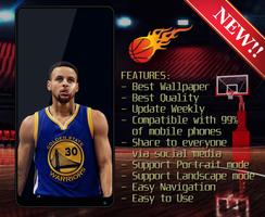 Stephen Curry Wallpaper HD 4K 🏀 ảnh chụp màn hình 3