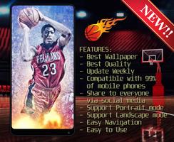Anthony Davis Wallpaper HD 4K 🏀 ảnh chụp màn hình 3