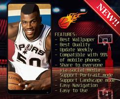 David Robinson Wallpaper HD 4K 🏀 ảnh chụp màn hình 2