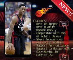 DeMar DeRozan Wallpaper ảnh chụp màn hình 2