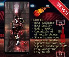 Dwyane Wade Wallpaper HD 4K 🏀 ảnh chụp màn hình 2