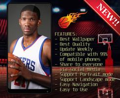 Joel Embiid Wallpaper ảnh chụp màn hình 2