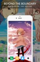 Kyoukai No Kanata Wallpaper HD 포스터