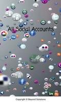 Social Accounts Affiche