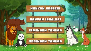 Hayvan Sesleri Tanı-Bul Türkçe اسکرین شاٹ 1