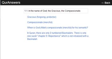 QurAnswers screenshot 1