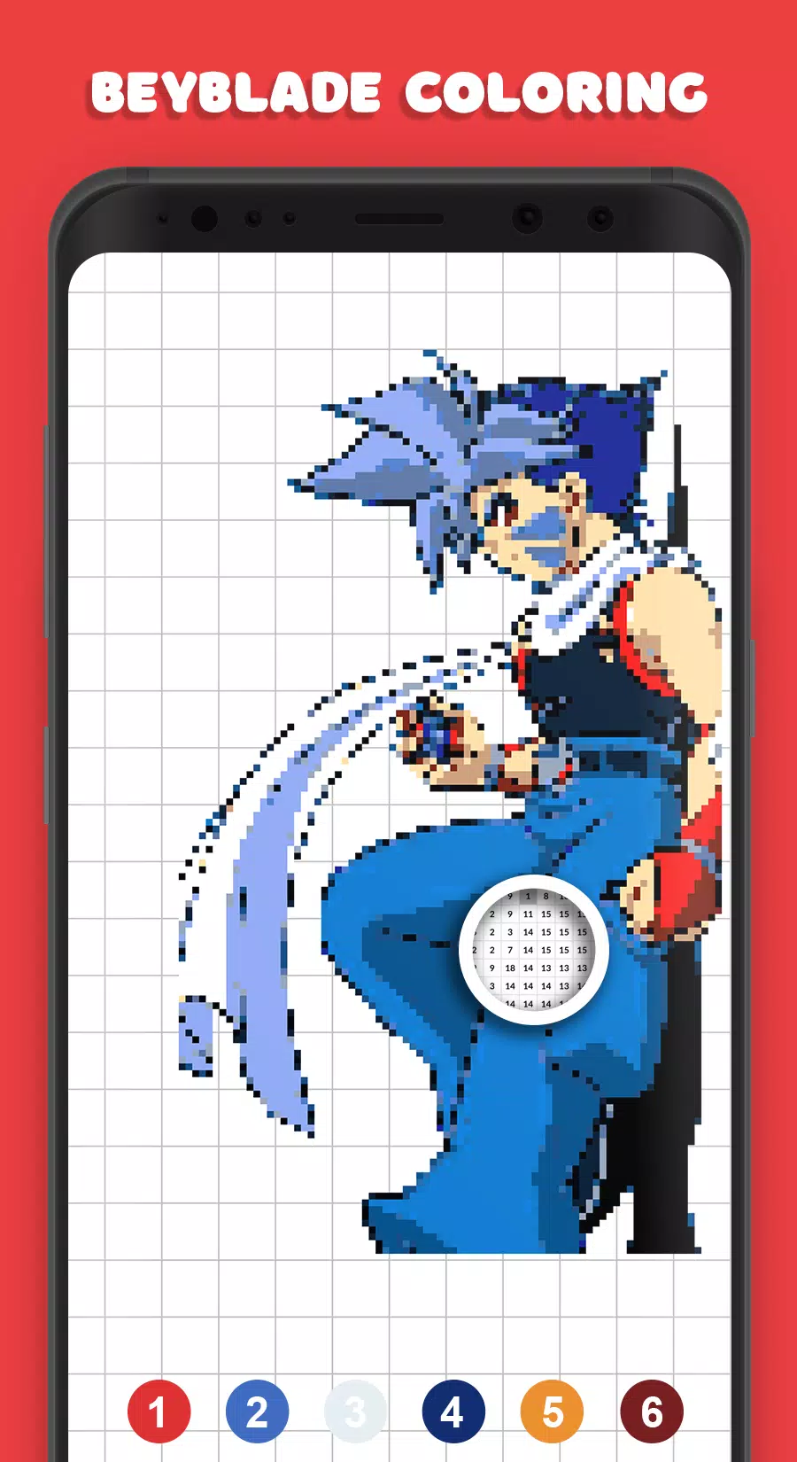Beyblade Pixel Art - Coloring Books Free for Android - APK Download