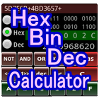 Hex Bin Dec Calculator Free ícone
