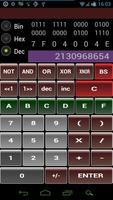 Hex Bin Dec Calculator Free imagem de tela 1