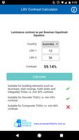 LRV Contrast Calculator โปสเตอร์