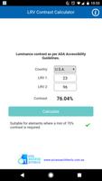 LRV Contrast Calculator ภาพหน้าจอ 1