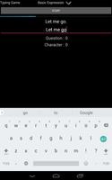 Typing Game capture d'écran 1