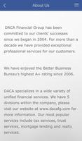 DACA Financial Group syot layar 1
