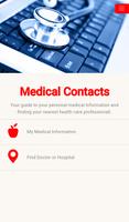 Medical Contacts الملصق