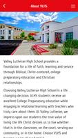 Valley Lutheran High School captura de pantalla 1