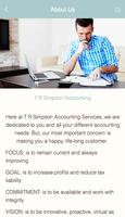 برنامه‌نما T R Simpson Accounting عکس از صفحه