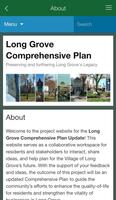 Long Grove Comprehensive Plan screenshot 1