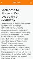 Roberto Cruz Leadership Academ screenshot 1