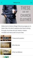 Hickory Ridge Community Church screenshot 1