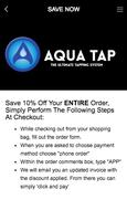 Aqua Tap syot layar 1