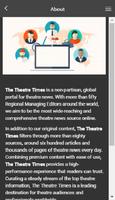 The Theatre Times syot layar 2