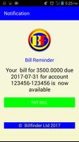 Billfinder اسکرین شاٹ 1