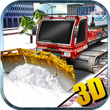Snow Plow Truck Driver 3D icône
