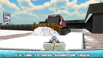 Snow Plow Truck Driver 3D capture d'écran 1
