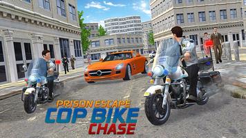 Prison Escape Cop Bike Chase Affiche
