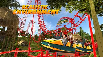 Roller Coaster 3D Crazy Driver постер