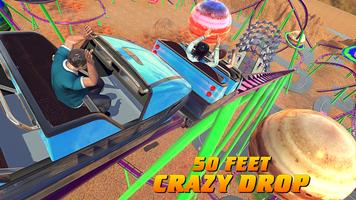 Roller Coaster Crazy Driver 3D ảnh chụp màn hình 1