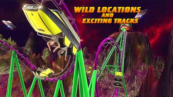 برنامه‌نما Roller Coaster Crazy Driver 3D عکس از صفحه