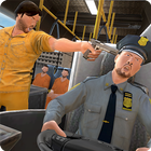 Prison Escape Police Bus Drive icône