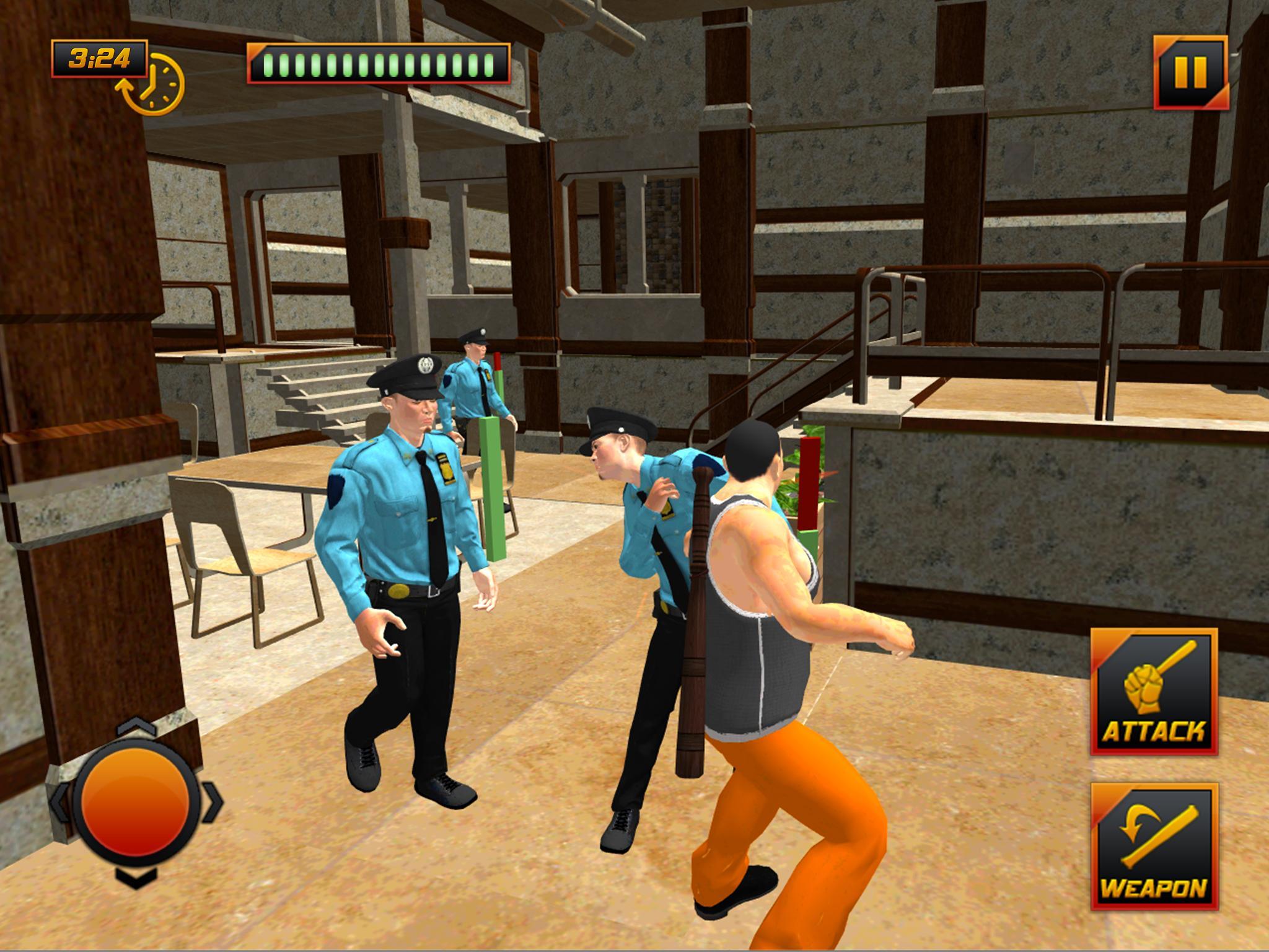 Побег от полицейского игра