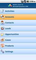 Mobile Client MS Dynamics CRM Cartaz