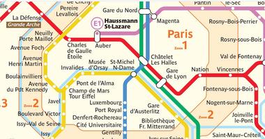 Paris Metro RER Subway BusMaps تصوير الشاشة 2