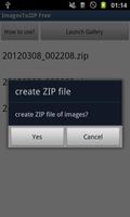 複数画像をZIPに ImagesToZIP Free スクリーンショット 1