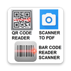 QR Code Reader Barcode Scanner Camera Scan to PDF icône