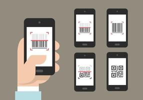 QR Code Barcode PDF Scanner الملصق