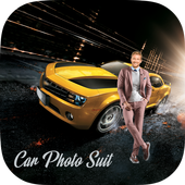 Car Photo Suit icon