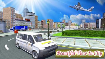 Drive City van Simulator 3D : tourist transport syot layar 2
