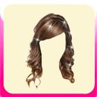 Hair style changer women salon icon