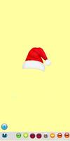 红帽的圣诞老人照片蒙太奇 海报