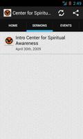 Center for Spiritual Awareness capture d'écran 2